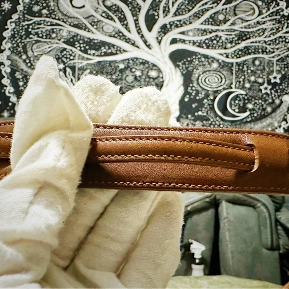 Vintage Coach soho Shoulder Bag Brown color soft Leather 2001 year - Picture 16 of 17